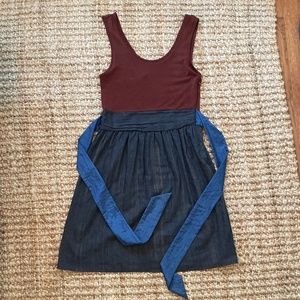 Pacsun Fossil Dress with Tie Back